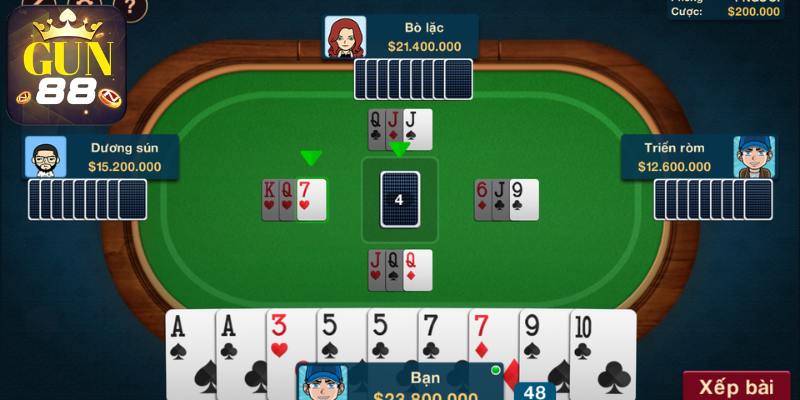 Nội dung giới thiệu về tựa game bài Phỏm tại Gun88